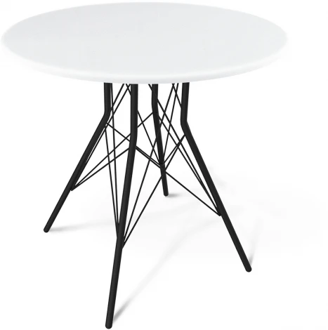 Стол SHT-T2 черный муар/белый Sheffilton 5500103801