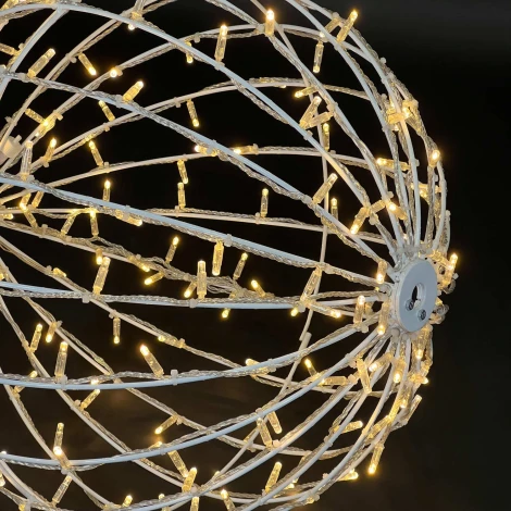 Светодиодная фигура "Световой Шар" диаметр 0,8м тепло-белая 220В, IP65 Laitcom LC-13317