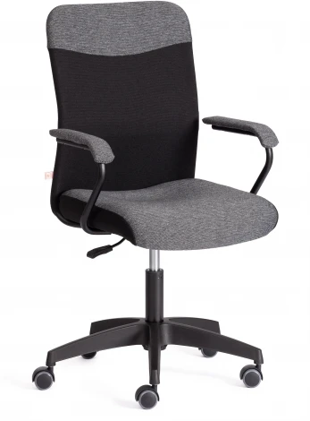 Компьютерное кресло игровое Tetchair FLY (Ткань/Серый,Черный)