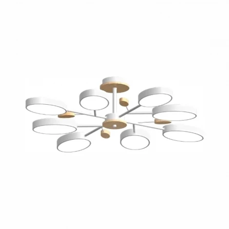 Потолочная люстра светодиодная на штанге LED4U LED4U L3221-850 WH