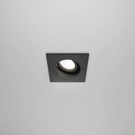 Встраиваемый светильник Atom GU10 1x50Вт Maytoni Technical DL026-2-01B (220V)