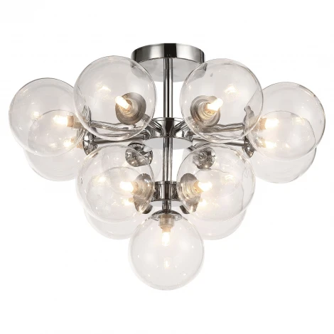Потолочная люстра на штанге Lussole Wilcox LSP-8381 (220V, шарики, IP21)