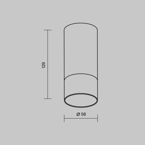 Потолочный уличный светильник LED IP65 Maytoni Ember O499CL-L5B3K (220V, круглые)