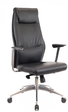 Компьютерное кресло для руководителя London Экокожа Черный