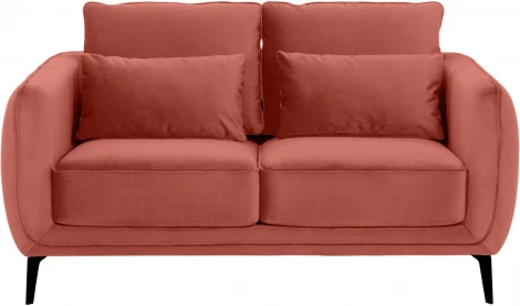Диван Amsterdam двухместный ОГОГО (арт.342695), (Ткань/Розовый)