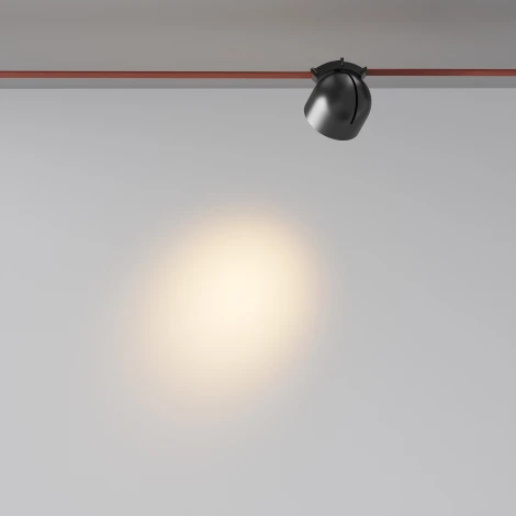 Трековый светильник ременной Maytoni Cup Parity TR124B-12W3K-M-B 48V 3000K 12Вт черный