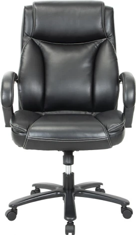 Компьютерное кресло CHAIRMAN CH400 (Металл,Кожа,Экокожа/Черный)