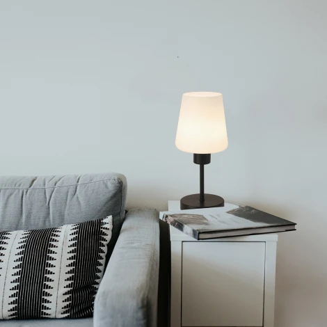 Настольная лампа Escada Clarity ES0002707 120004/1T E27*60W Black