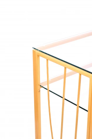 Консольный стол AllConsoles 1121-CG clear золотой