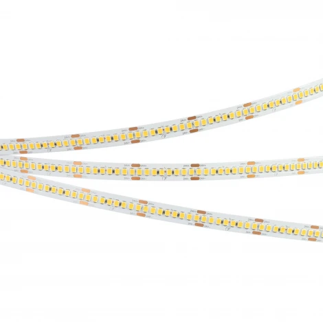 Светодиодная лента RT-A240-10mm 24V Warm3000 (22 W/m, IP20, 5m) (Arlight, высок.эфф.150 лм/Вт) 038745(1)