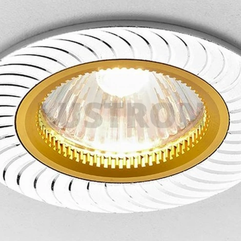 Встраиваемый точечный светильник Ambrella Классика II A720 AL/G (220V)