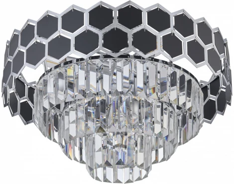 Потолочная люстра хрустальная Arte Milano Sorrento-5009 375009/4+2/20/480 CR (220V)