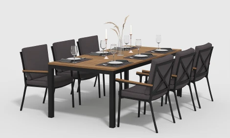 Обеденная группа Gardenini Bella DBLL.010522.C5