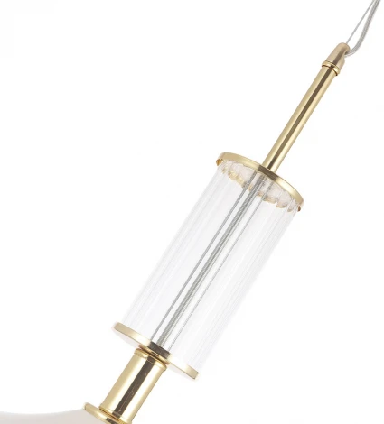 Подвесной светильник Crystal Lux VALENCIA SP1.3 GOLD (220V, на проводе)
