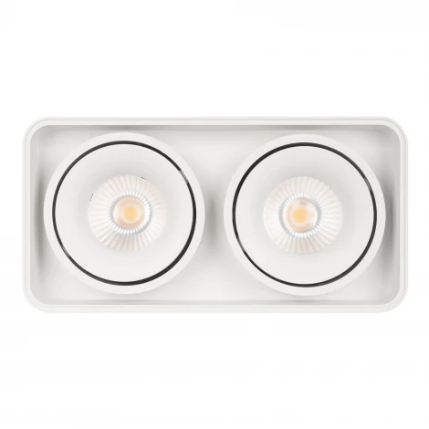Накладной светильник LED SP-CUBUS-S195x100-2x8W Day4000 (WH, 45 deg, 230V) (Arlight, IP20 Металл) 036059
