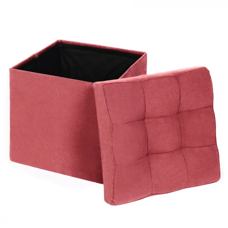 Пуфик Dreambag складной Коралловый Велюр 13584