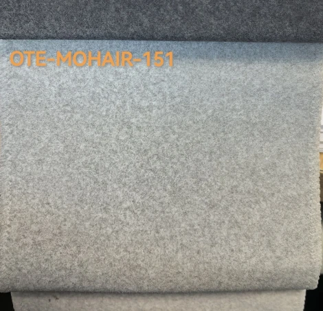 Стул ЛЕННЕ (LENNE) 360 град. поворот., цвет СЕРЫЙ MILAN-450/ MOHAIR-151, ткань/ Черный, ®DISAUR M-City 64350