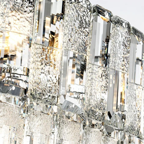 Подвесная люстра хрустальная Modelux ML.7039.800 CR