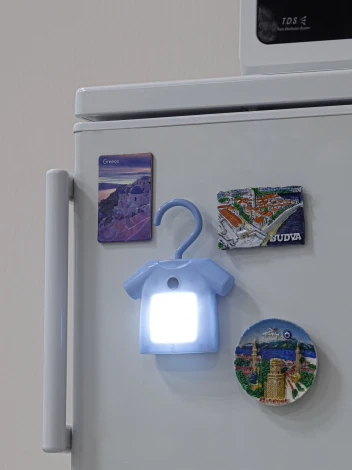 Ночник светодиодный с выключателем на батарейках ЭРА NLED-485-1W-SW-BU