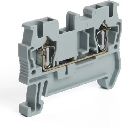 Зажим пружинный 2-х проводной проходной ЗНИ 6 мм2 Stekker 39953