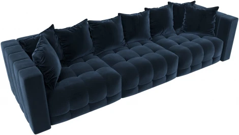 Диван прямой Лига-052 НПБ Лонг Лига Диванов (Велюр) арт.128776