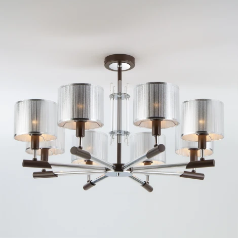 Потолочная люстра Eurosvet Telesta 60078/8 хром