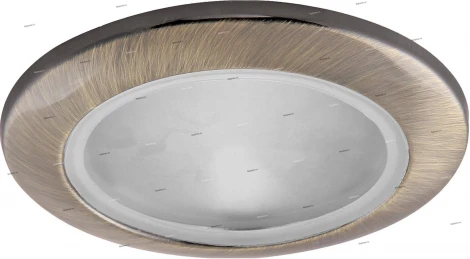 Встраиваемый точечный светильник Arte Lamp Aqua A2024PL-1AB (220V, IP44)