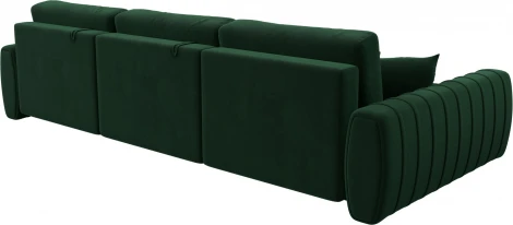 Диван угловой Лига-057 НПБ Лонг угол левый Лига Диванов (Велюр) арт.129299L