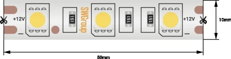 Светодиодная лента SWG SWG560 SWG560-12-14.4-WW-68-M