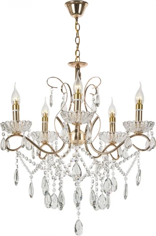 Подвесная люстра Мелодия Света PL1N P6781-5 GD 000029167