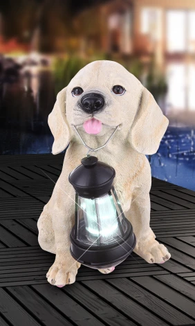 Газонная световая на солнечной батарее фигура Globo SOLAR 33372 (LED, собака, IP44)