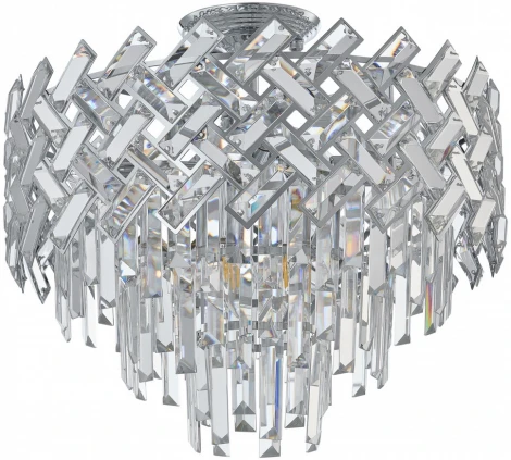 Потолочная люстра хрустальная на штанге Arte Milano Sorrento-8019 378019/7/50/470 CR (220V)