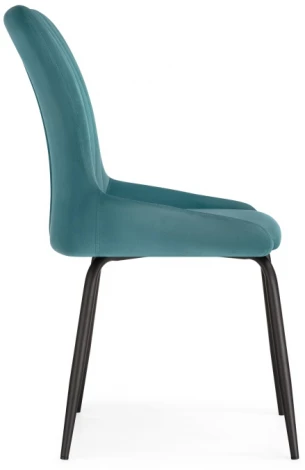 Стул Woodville на металлокаркасе Lado green / black 15561