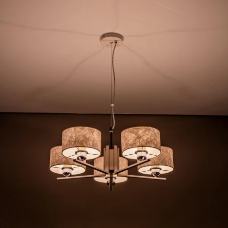 Люстра подвесная Тильда CL469150 (220V, на тросе, круглые)