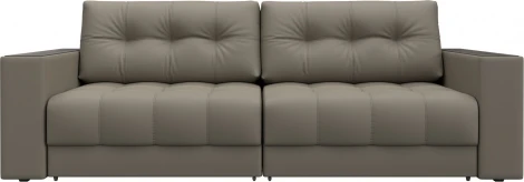 Диван прямой с декором Лига-049 НПБ Лига Диванов (Экокожа) арт.128398