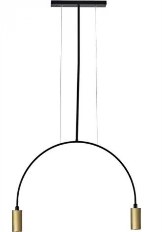 Подвесной светильник Donolux Saga S111018/2Brass (220V, на тросе)