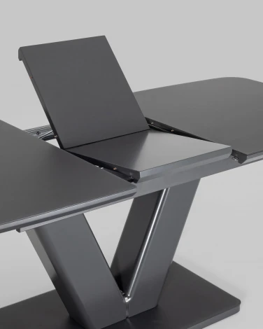 Стол обеденный Stool Group Вильнюс раскладной 160-200*90 серый УТ000035013