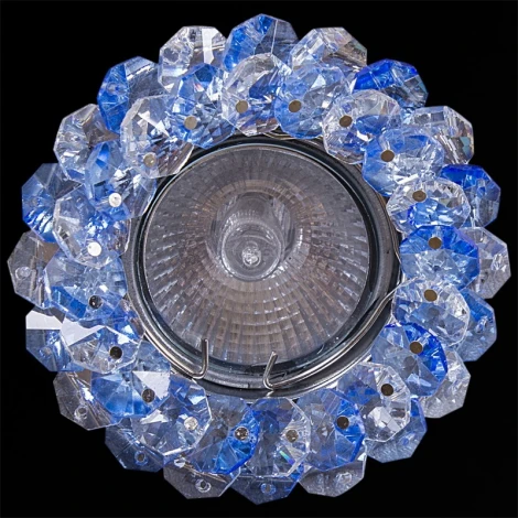 Встраиваемый точечный светильник Reluce 01712-9.0-001CT MR16 CR/CL+LBL (220V, круглые)