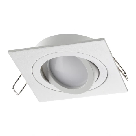 Светильник встраиваемый поворотный Novotech Morus 371019 белый IP20 GU10 50W 220-240V