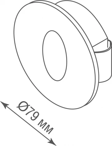 Подсветка для лестниц и ступеней встраиваемая Donolux Steps DL18374/11WW-White (LED, 220V)