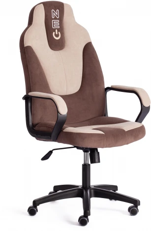 Кресло NEO 2 (22) флок , коричневый/бежевый, 6/7 Tetchair 19576