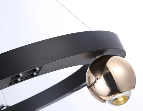 Подвесной светильник светодиодный Ambrella COMFORT FL5961 (220V, на тросе, шар, кольцо)