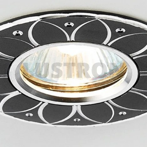 Встраиваемый светильник A805 BK/AL Ambrella