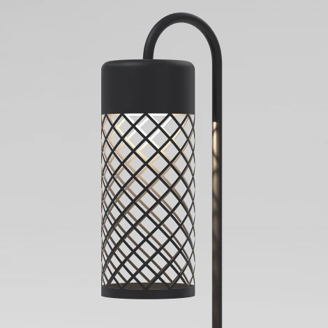 Наземный уличный свктильник Elektrostandard Ombra 35179/S черный (LED, 220V, IP65)