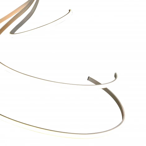 Потолочная светодиодная люстра в виде спирали Mantra Nur 6007 (220V, диммер, спираль)