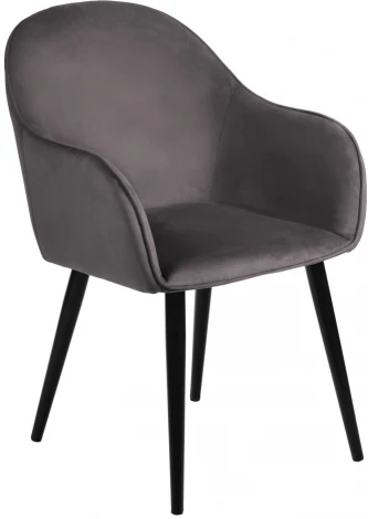Стул Frida тёмно-серый велюр Bradex Home RF 0379
