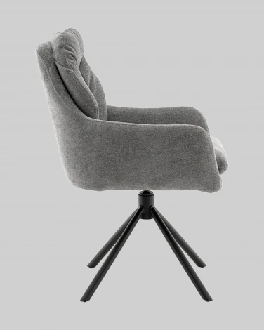 Стул Ральфио букле серый Stool Group арт.УТ000041571