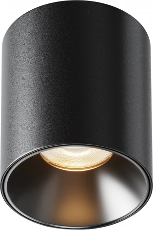 Потолочный светильник Maytoni Alfa LED C064CL-12W3K-RD-B (220V, круглые)