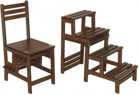 Стул-стремянка Массив орех от фабрики Mebelik