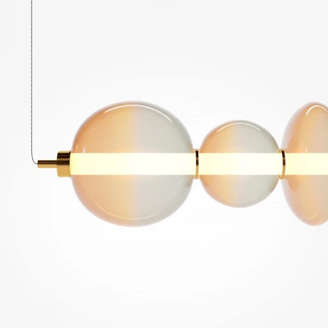 Подвесной светильник Maytoni Futuro MOD307PL-L40BS3K (LED, 220V, на тросе, шарики)